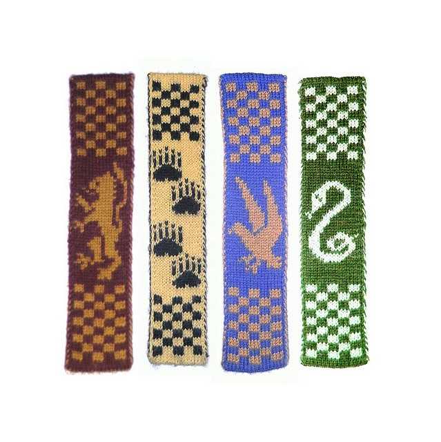 Harry potter bookmark knitting pattern