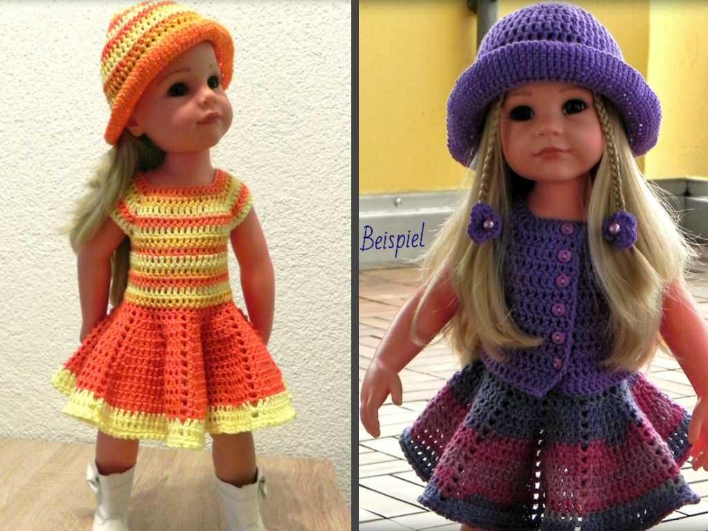 Easy knitting patterns for 12 15 inch dolls free