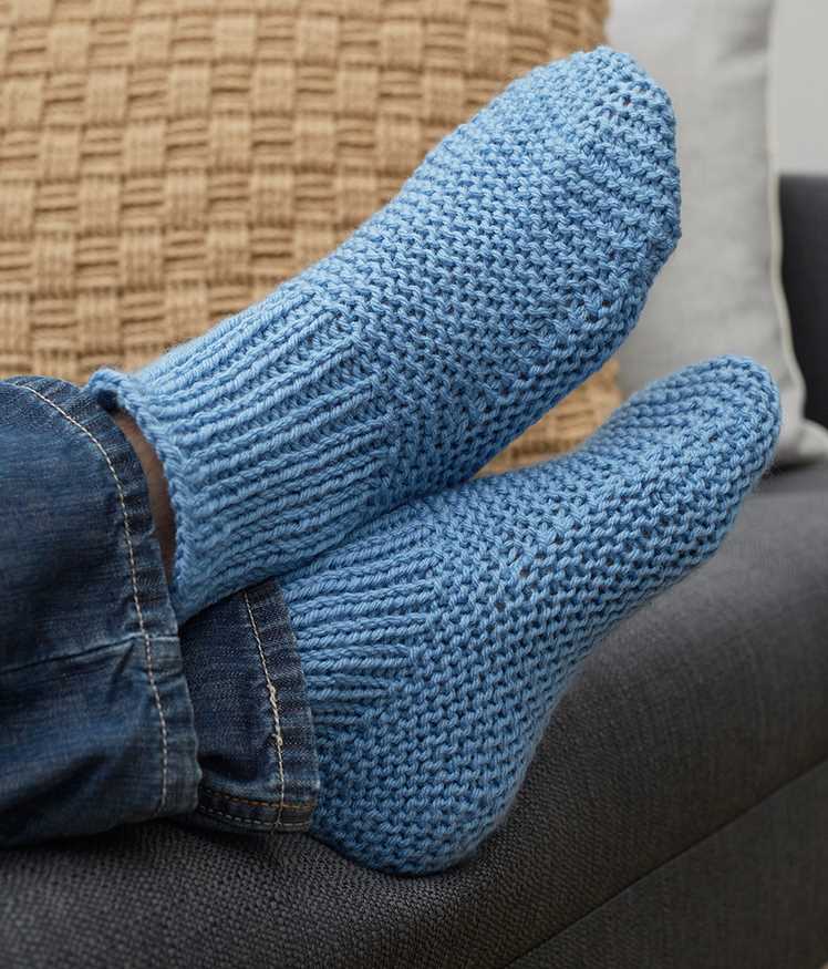 Slipper knit pattern