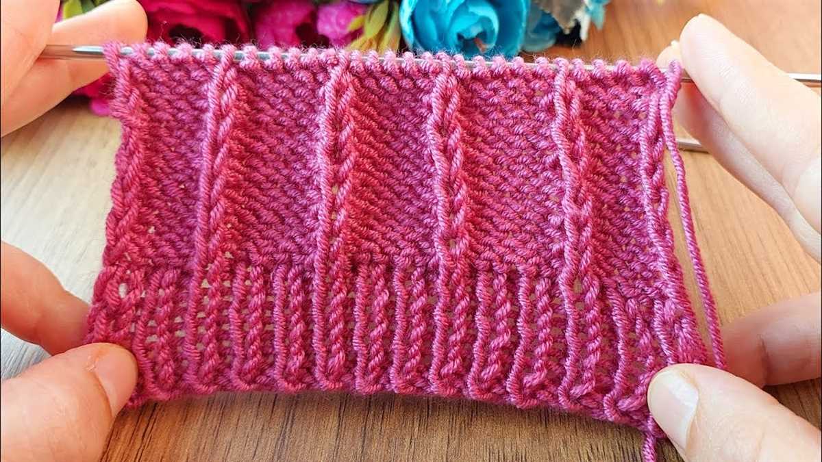 Knitting patterns for experienced knitters