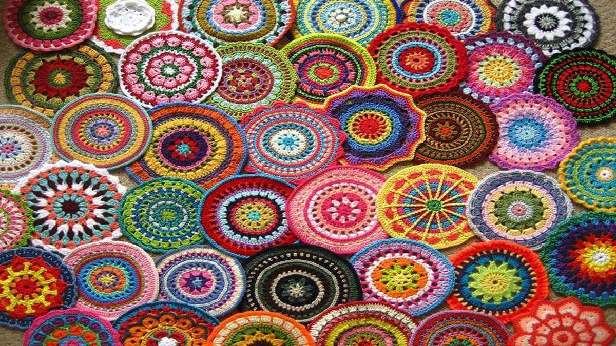 Mandala yarn knitting patterns