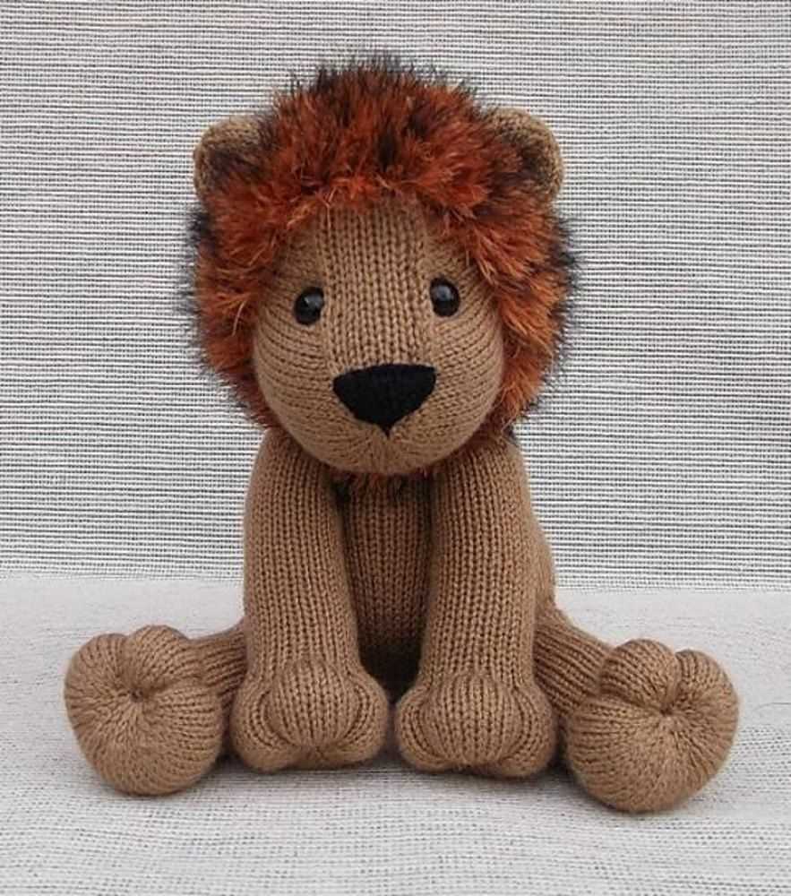 Free lion knitting pattern