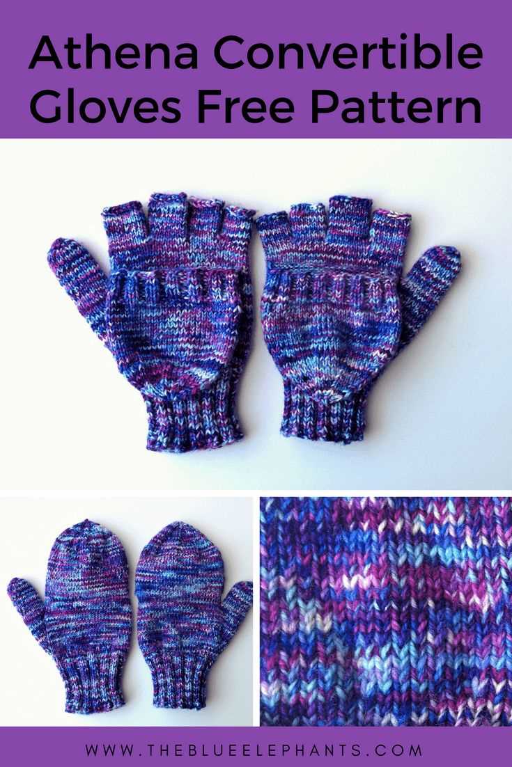 Knit gloves pattern free