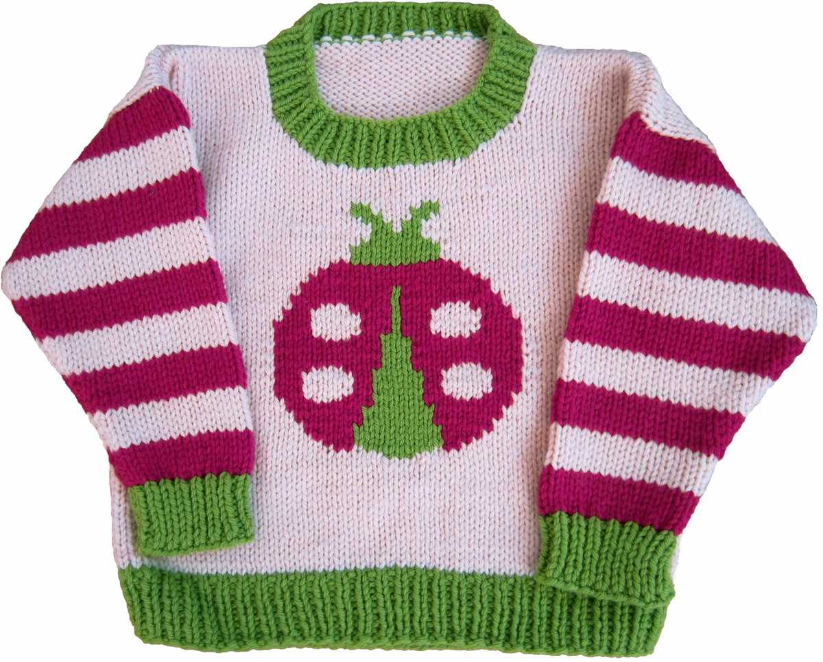 Baby sweater pattern knitting