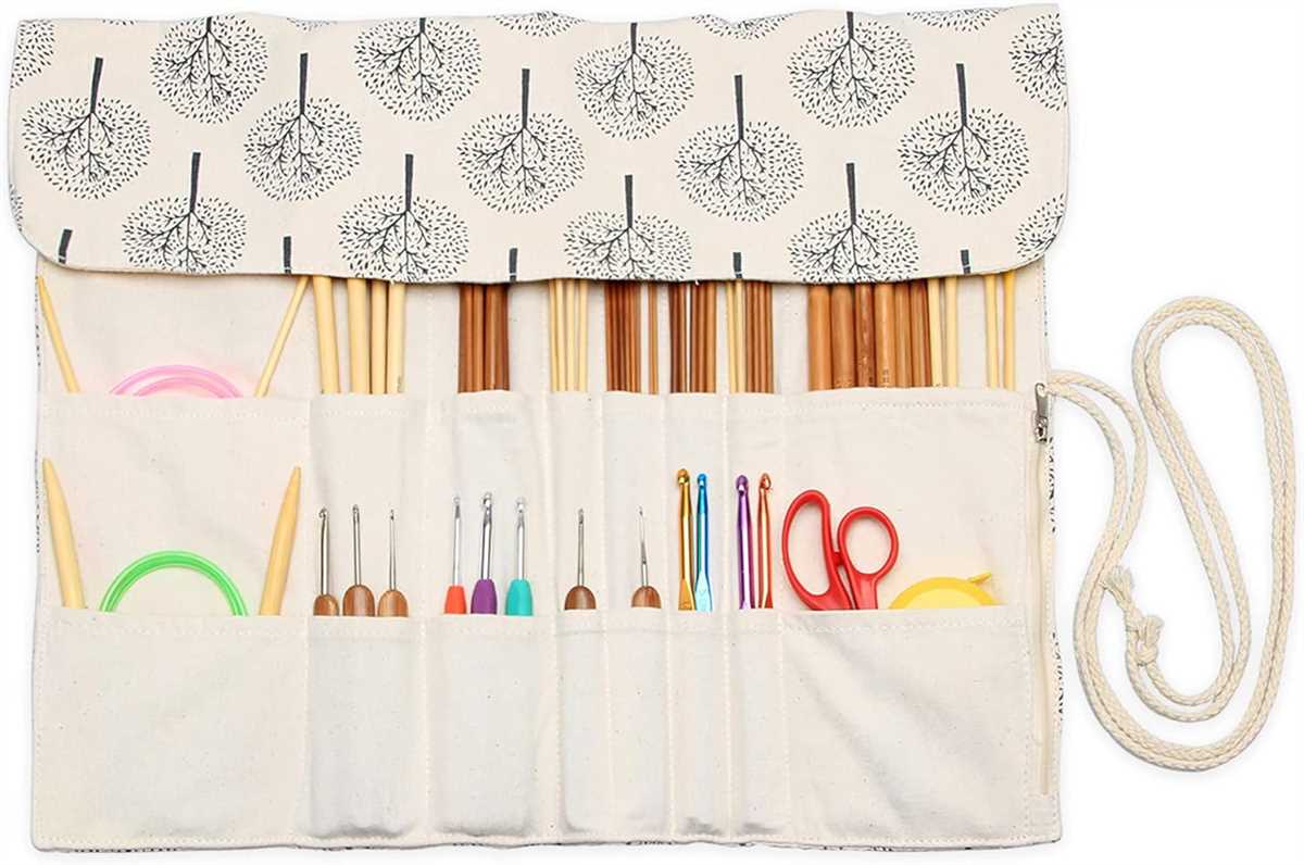 Knitting needle holder pattern