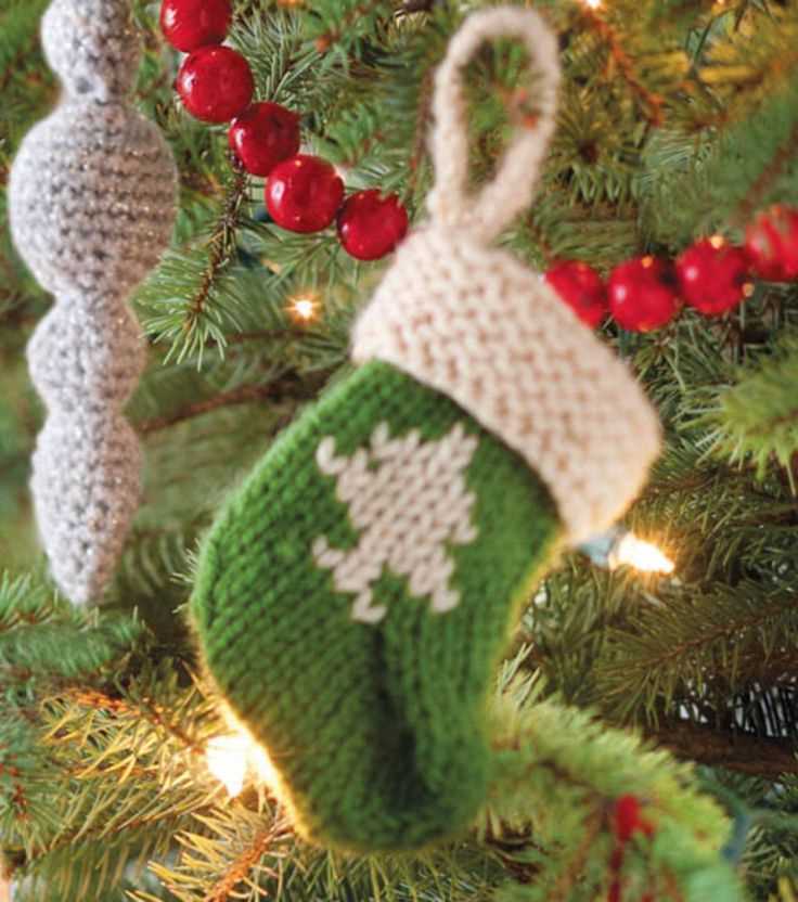 Christmas stocking knitting patterns free