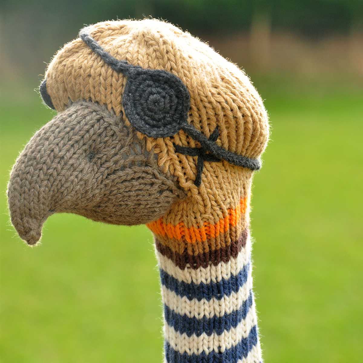 Pattern for knitted golf club covers