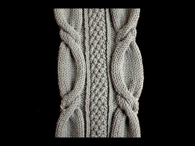 Cable knit scarf pattern beginner