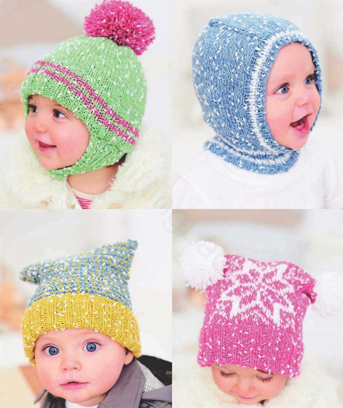 Infant knitted hat pattern free