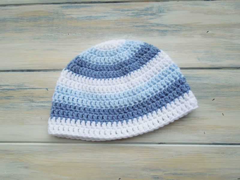 Newborn hat knitting pattern straight needles