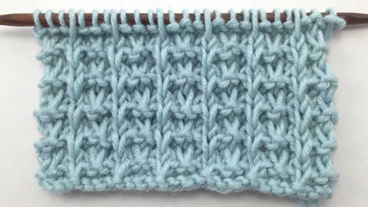 Slip stitch knit pattern