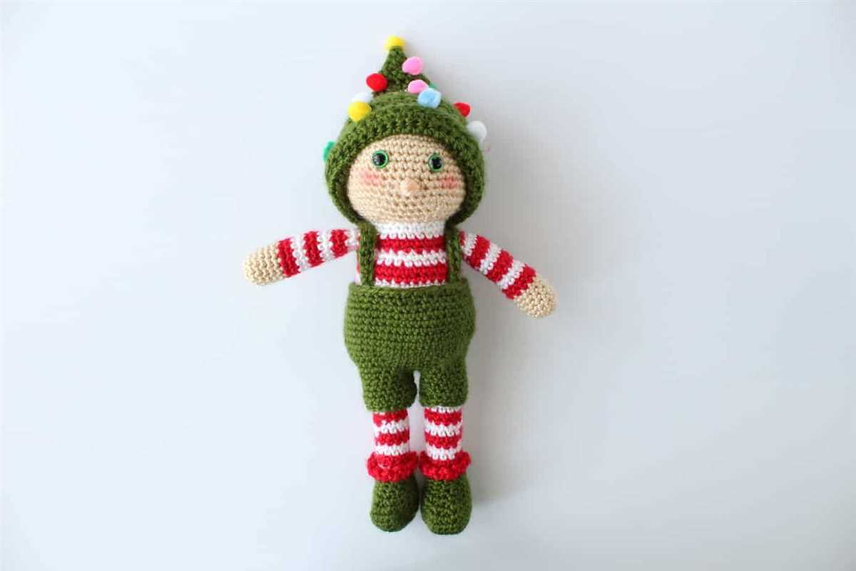 Free knitting pattern for xmas elf