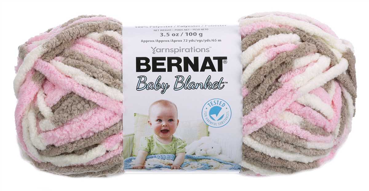 Bernat baby blanket yarn patterns knit