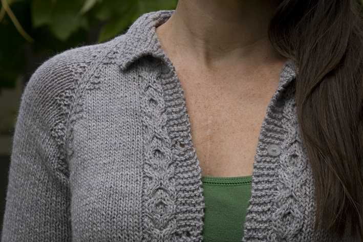 One piece cardigan knitting pattern free