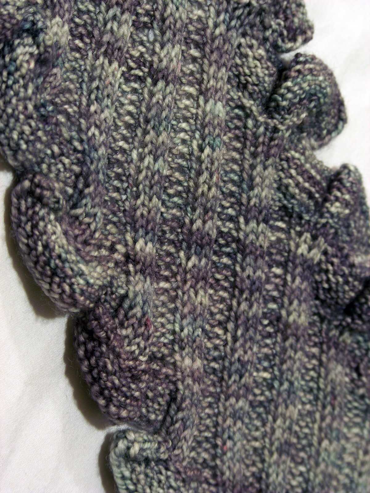 One skein scarf knitting pattern