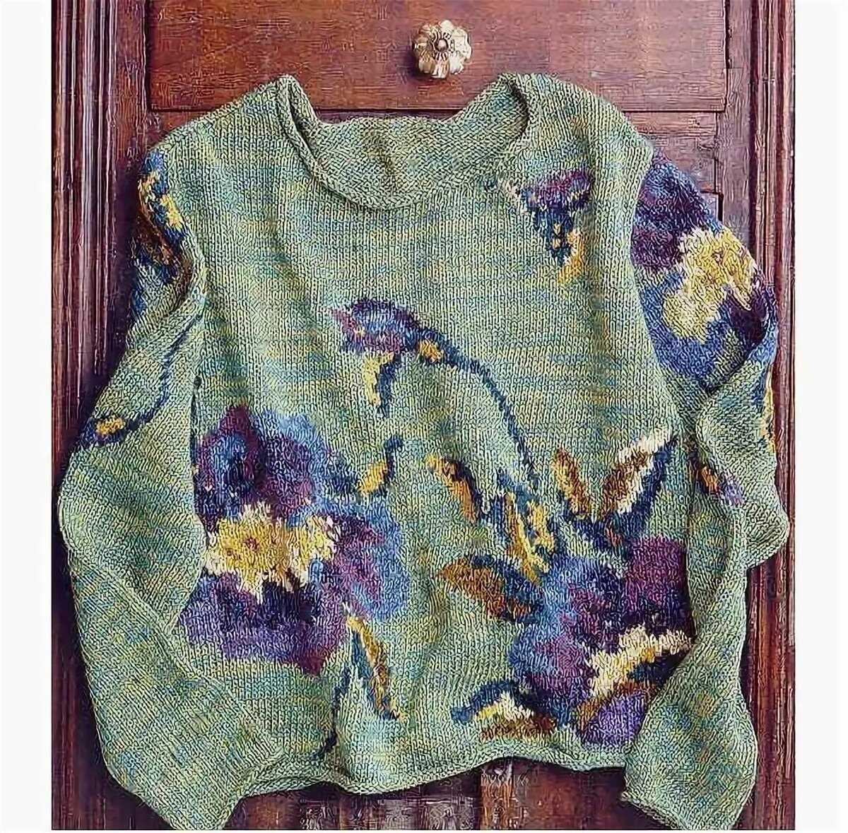 Vintage intarsia knitting patterns