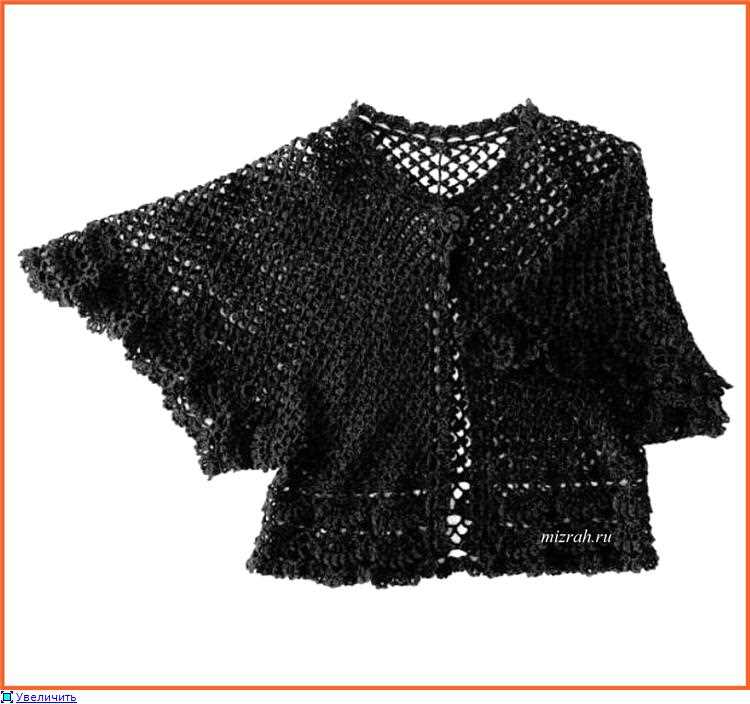 Bell sleeve cardigan knitting pattern