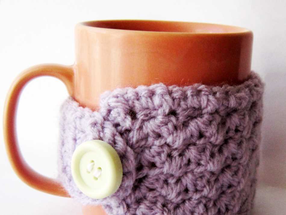 Mug cozy knitting pattern easy