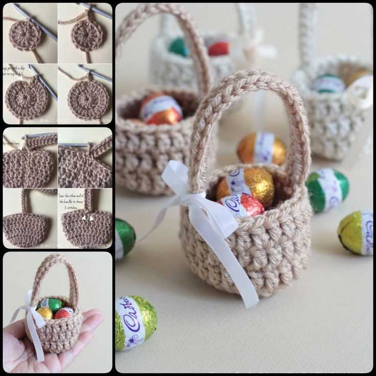 Knitting pattern for easter basket