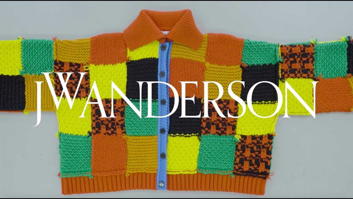 Patchwork cardigan pattern knitting