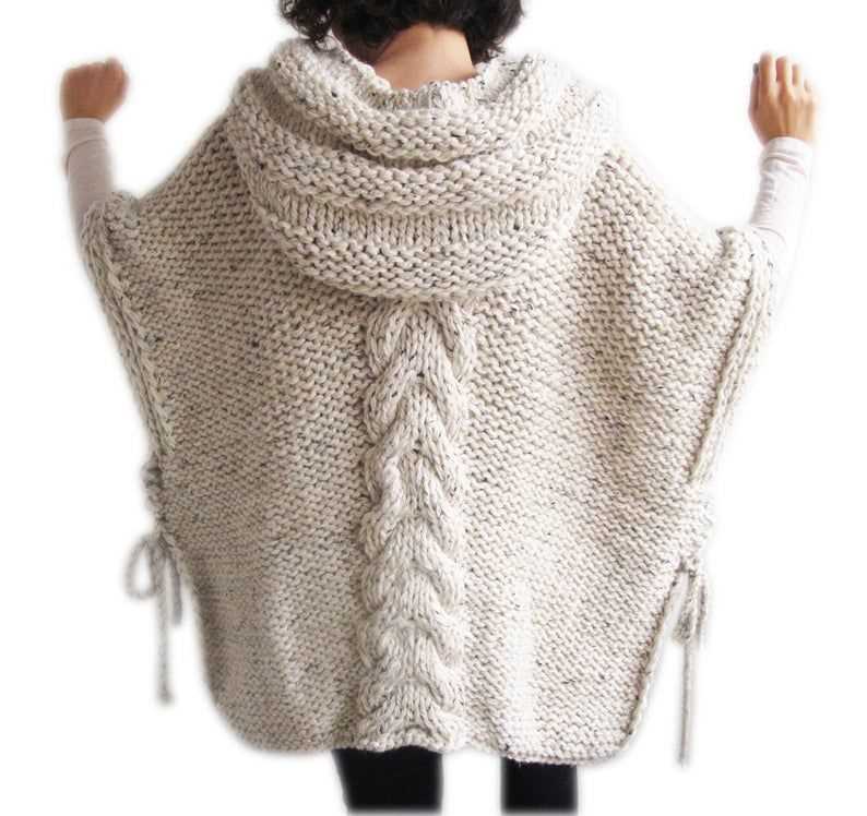 Poncho knitting pattern