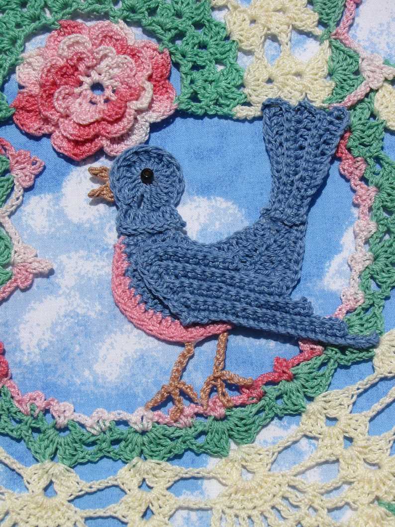 Bluebird of happiness knitting pattern