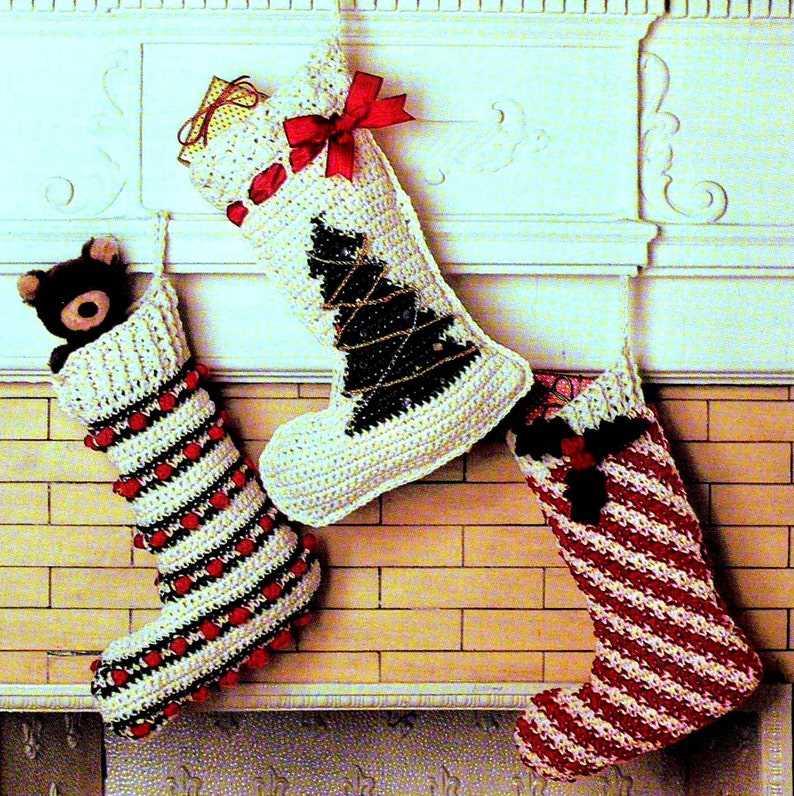 Knitting pattern xmas stocking