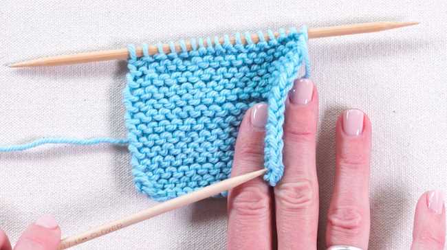 Easy first knitting patterns