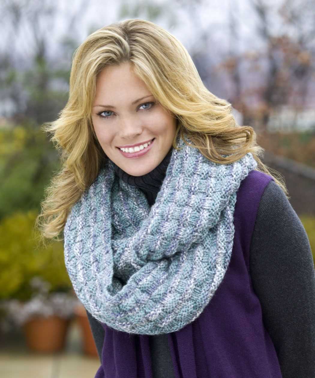 Easy pretty scarf knit patterns