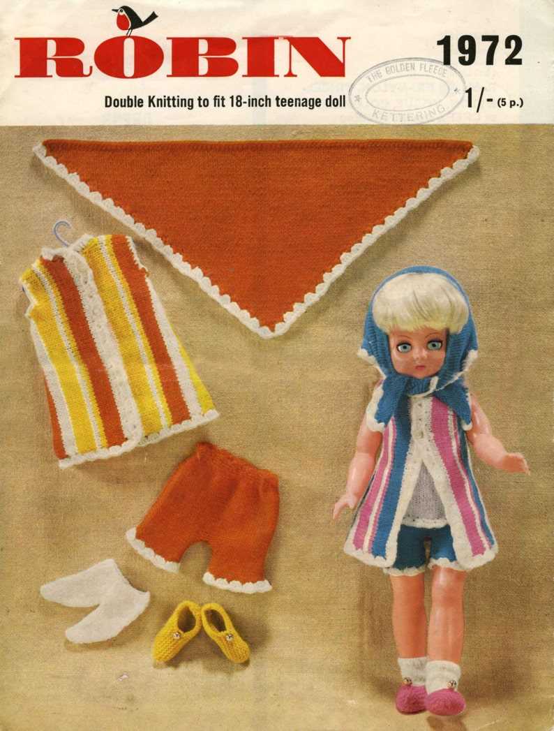 Vintage doll knitting patterns