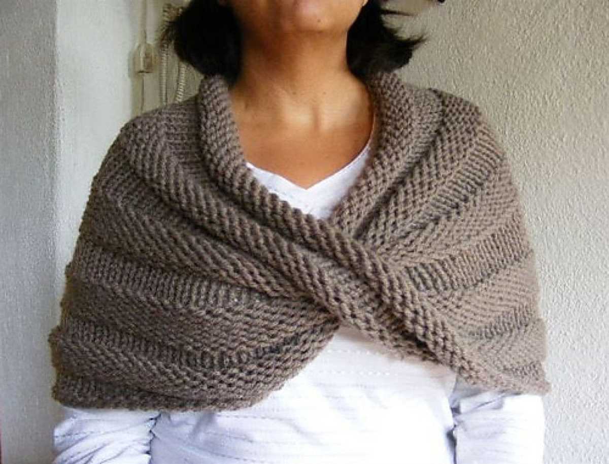 Twisted knit scarf pattern free