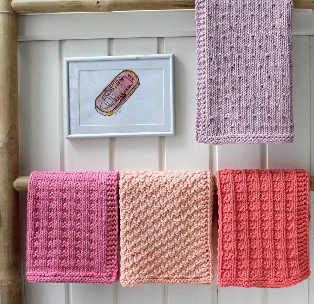 Knit kitchen towel pattern free