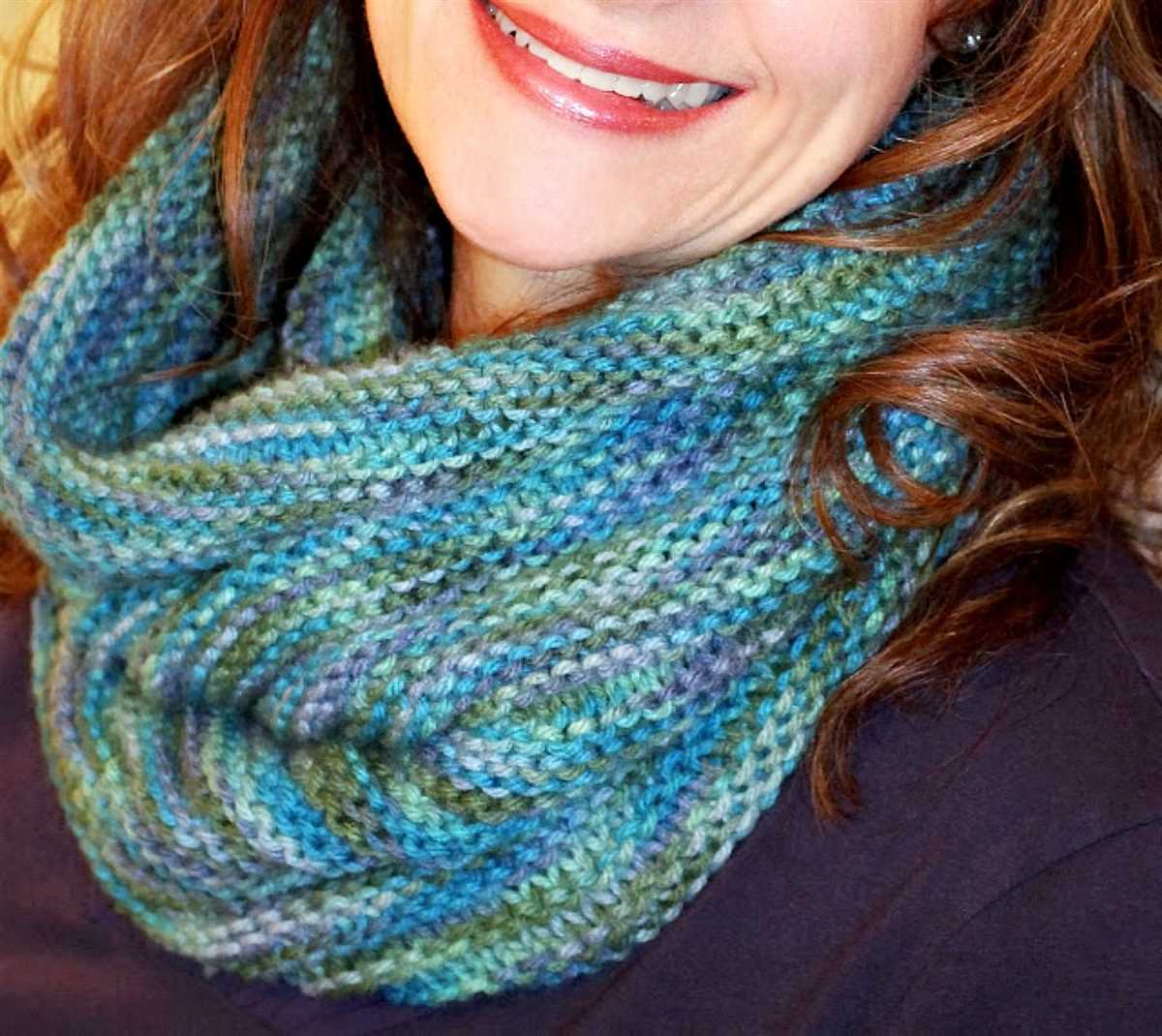 Knit cowl pattern