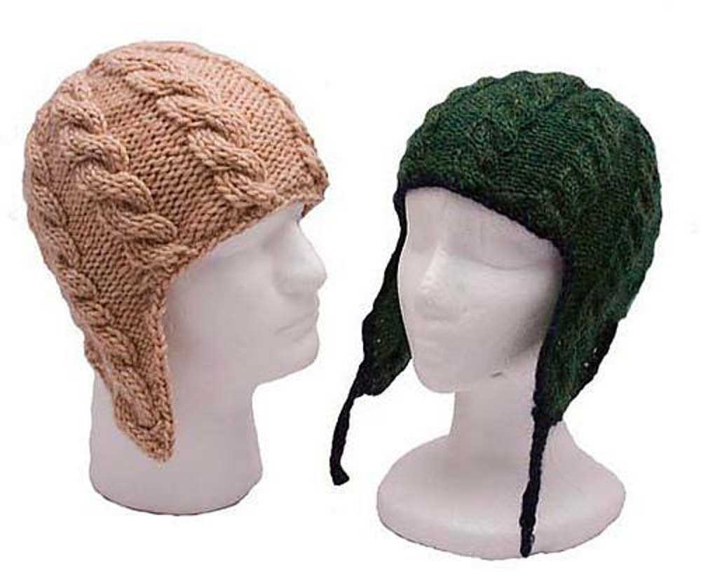 Free earflap knitting pattern