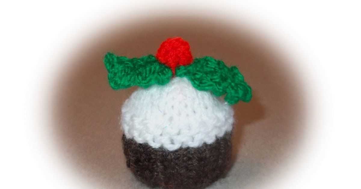 Knitting pattern christmas pudding