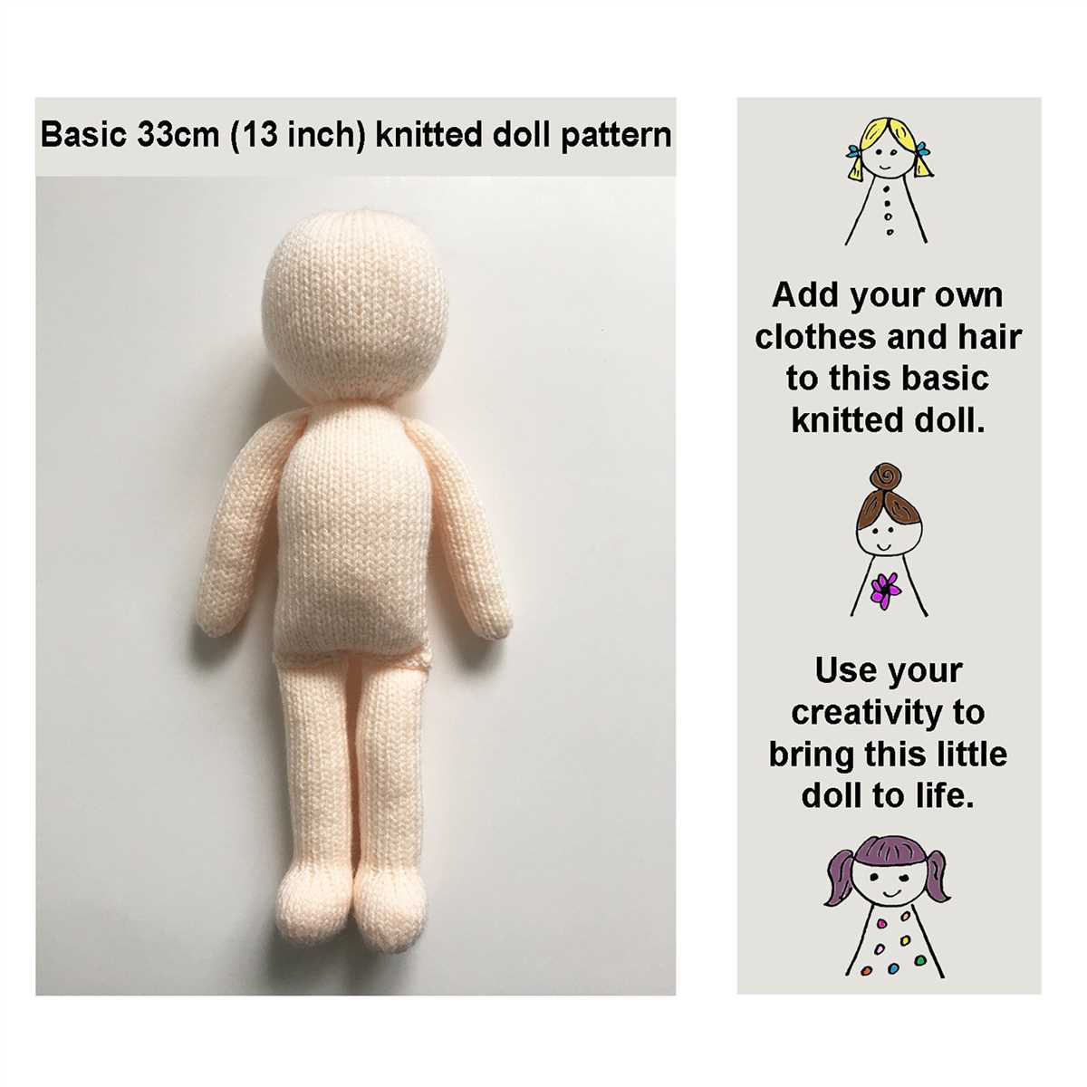 Knit doll pattern free