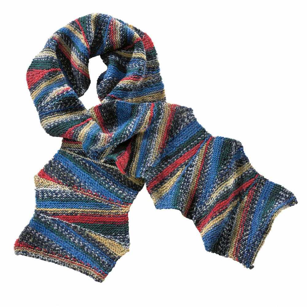 Free dk scarf knitting patterns