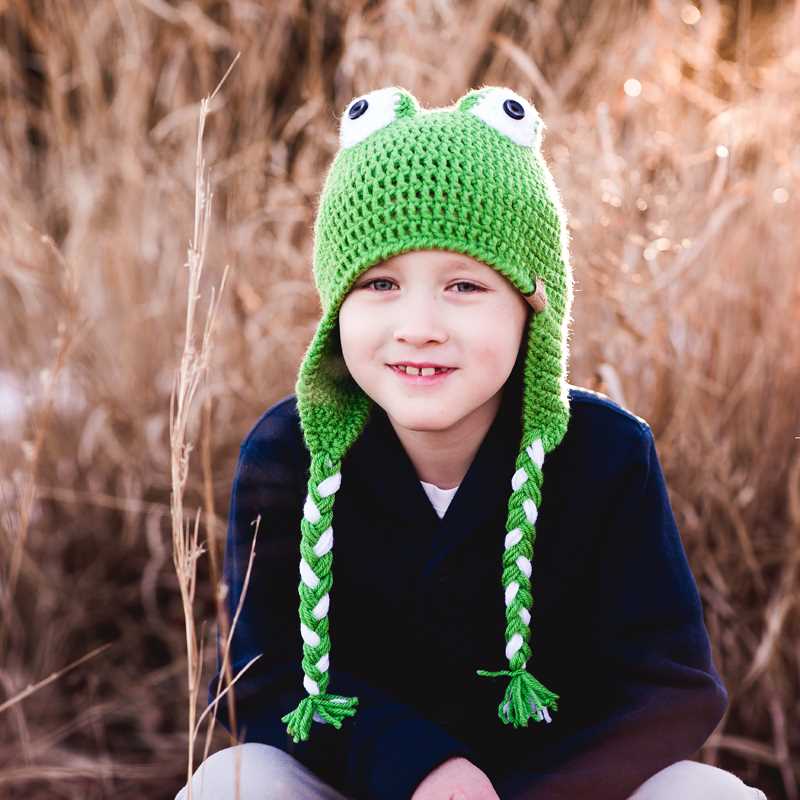 Frog knit hat pattern