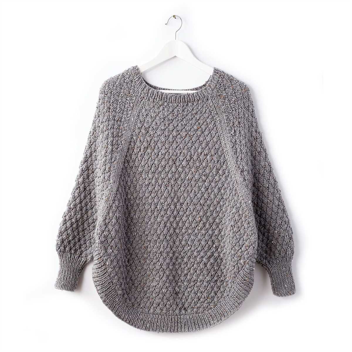 Oversize knitting pattern