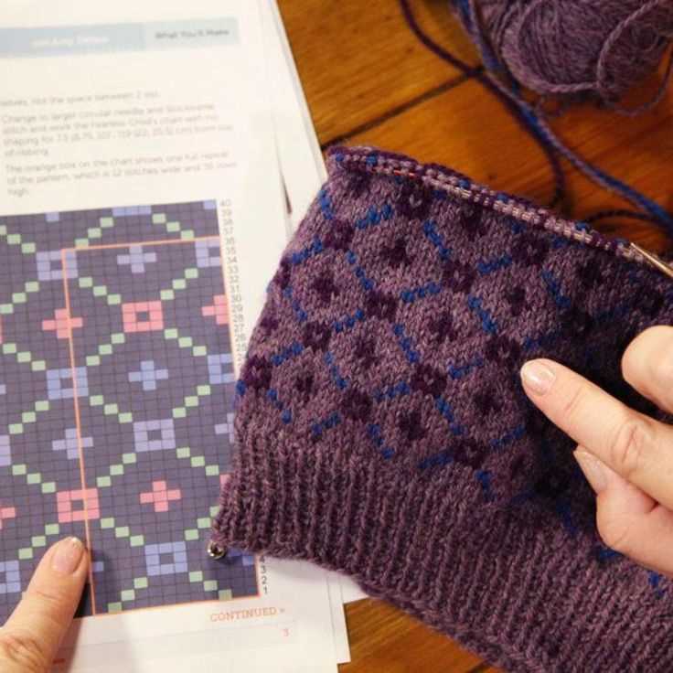 Readers wrap knitting pattern