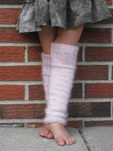 Simple leg warmer knitting pattern