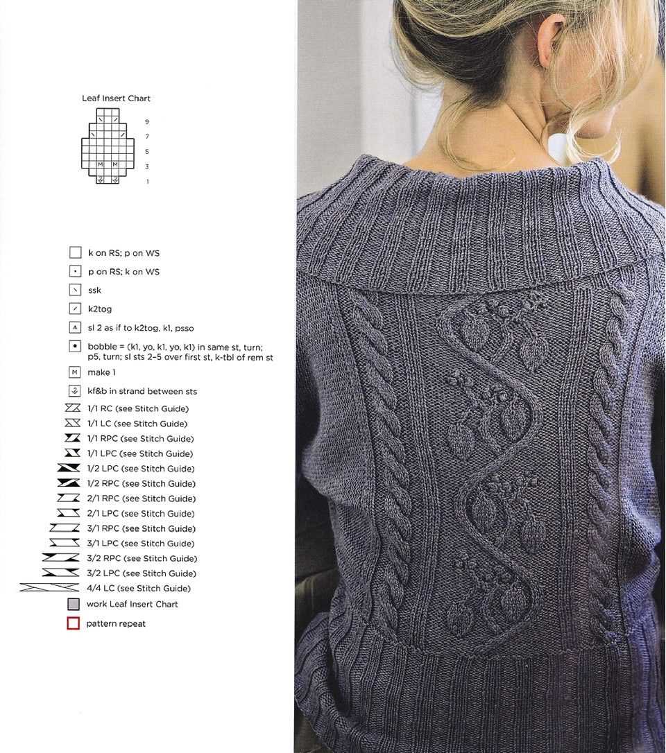 Feminine knitting patterns