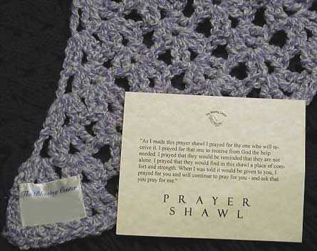 Prayer square knitting pattern