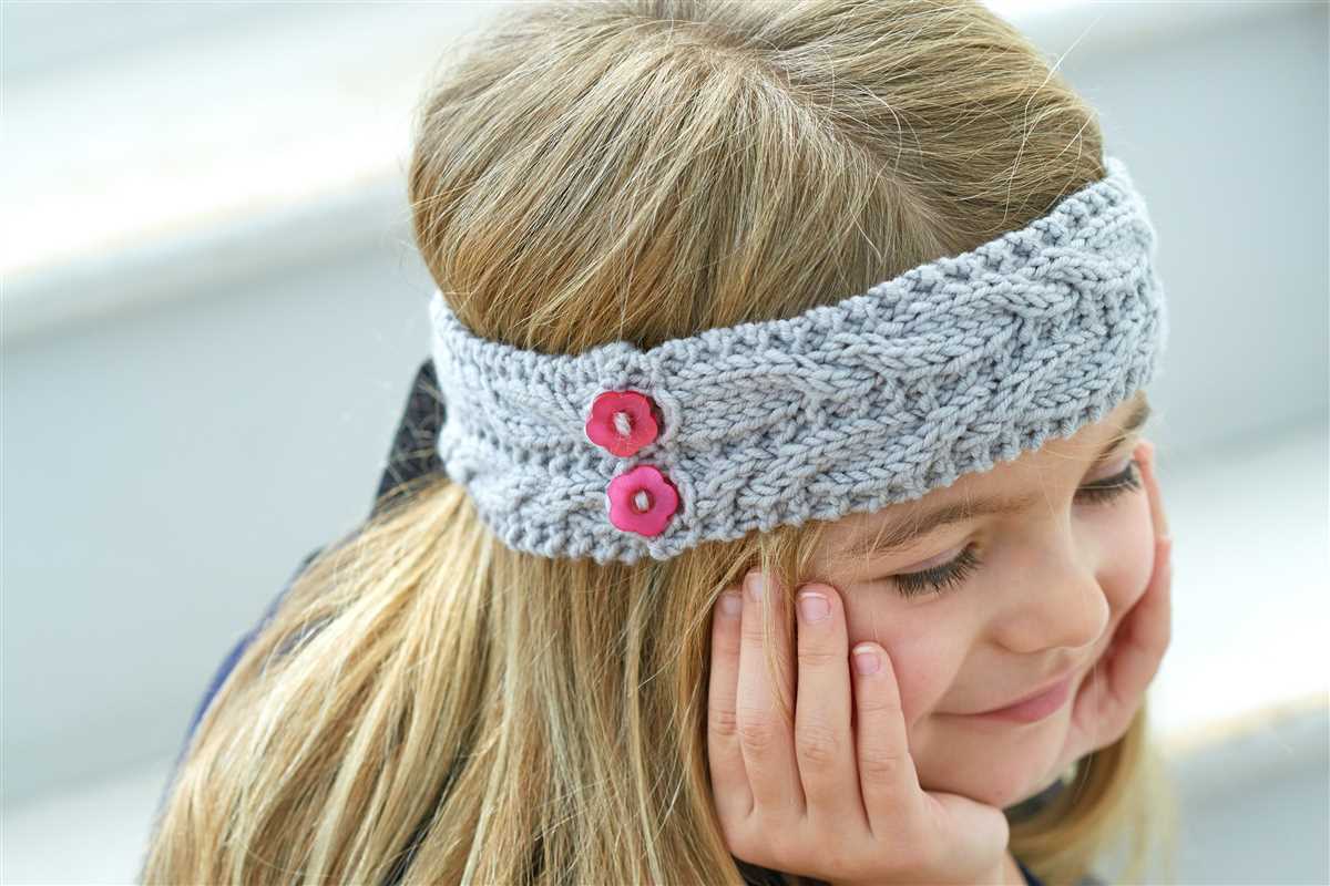 Knitted braided headband free pattern