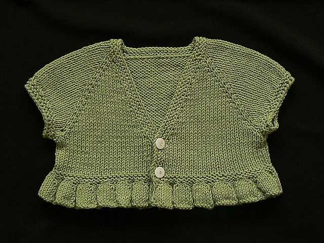 Knit vest pattern in the round