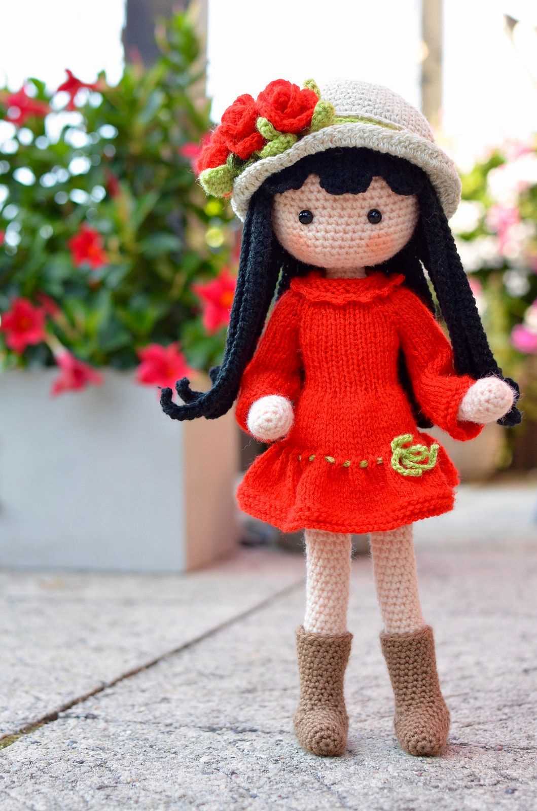 Knitted doll pattern free