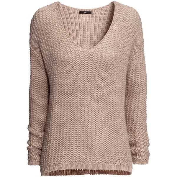 V neck jumper knitting pattern