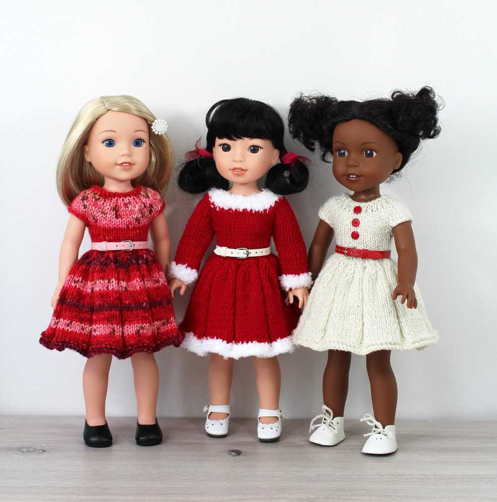 Free knitting patterns for 10 inch dolls clothes