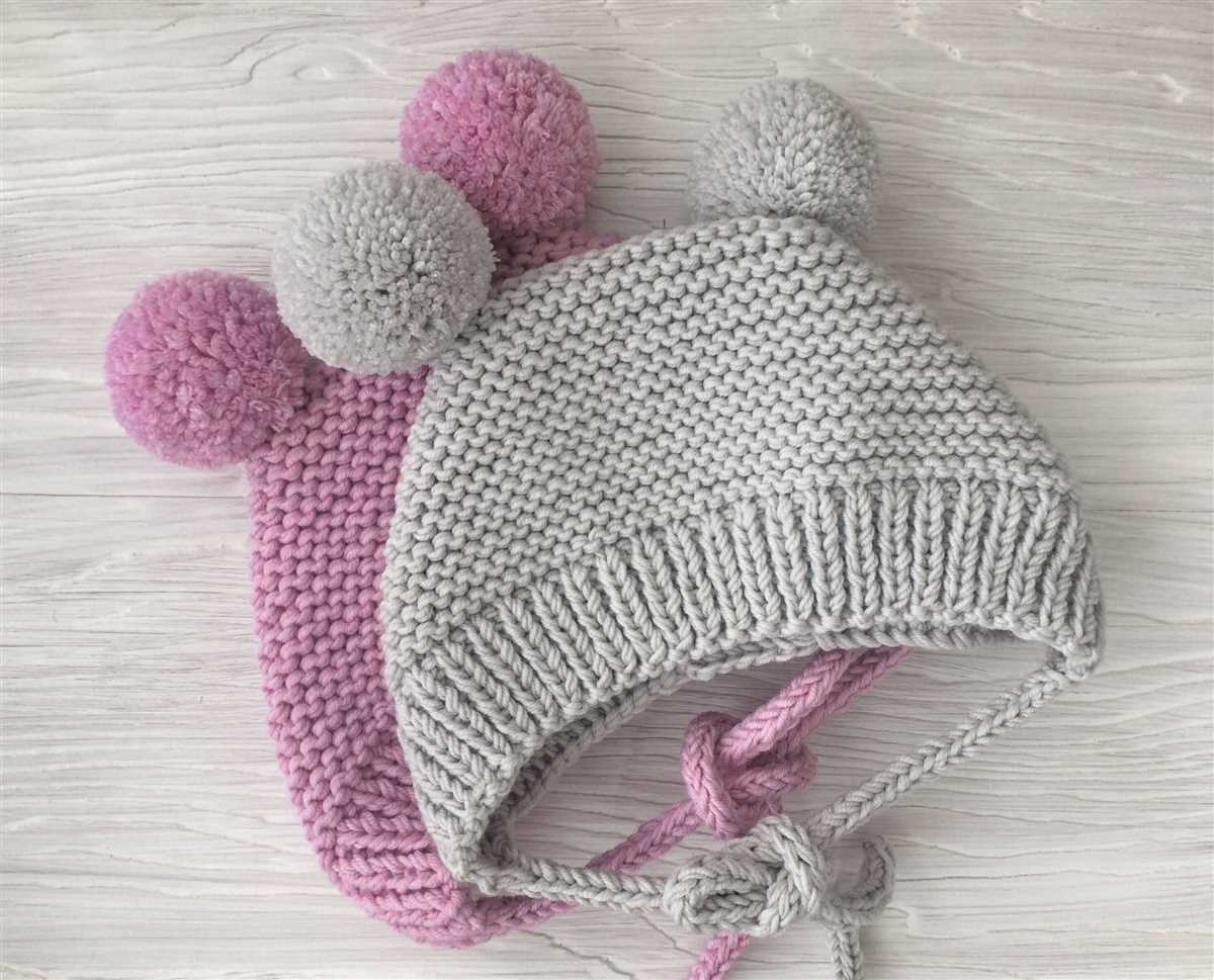 Free knitted baby hat pattern