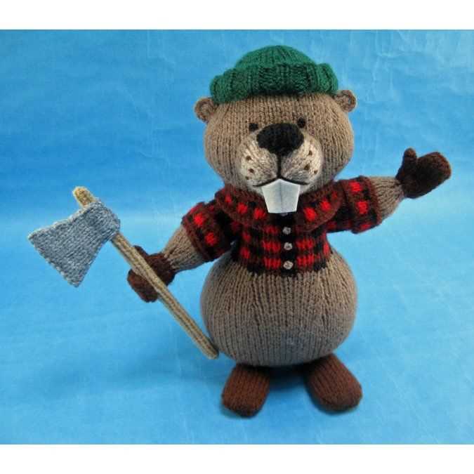 Beaver knitting pattern